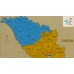Puzzle Harta R. Moldova cu raioane